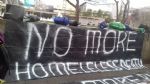 Manchester No More Homeless Deaths demo